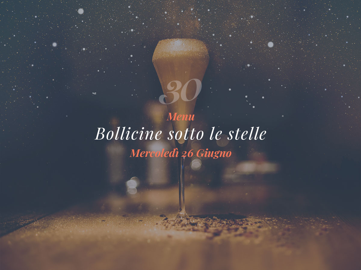 30 Bollicine sotto le stelle 2019